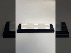 Custom Die Casting Parts ADC 12 Aluminium Hingle Dengan Electrophoresis Hitam