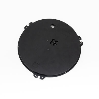 kualitas  Custom Made Aluminium A380 Die Casting Chassis Parts with Powder Coating and CNC Machining pabrik