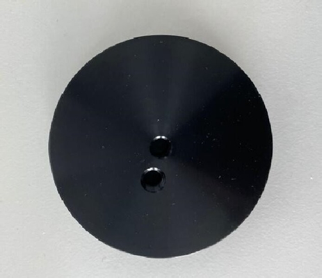 Custom CNC Machining Parts Manufacturer Black Anodization Aluminium Pulley Untuk Penggunaan Laboratorium